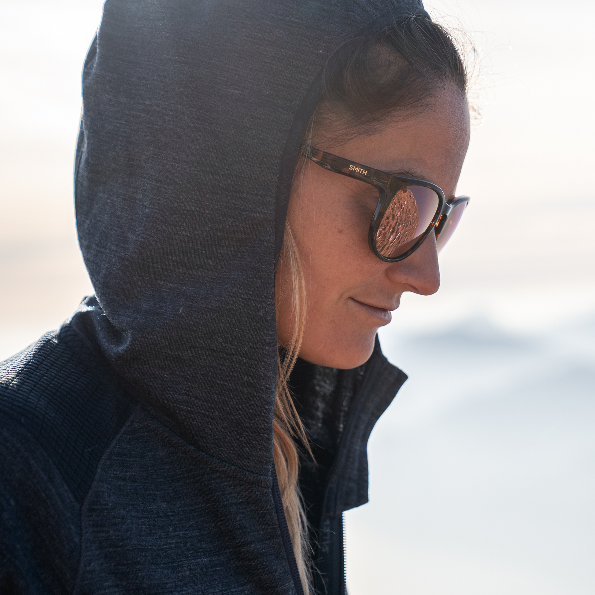 Lake Shasta, Sunglasses + Matte Black | ChromaPop Polarized Gray Green