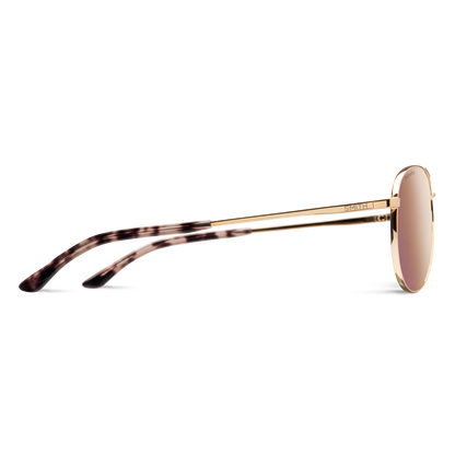 Langley 2, Rose Gold | ChromaPop Polarized Rose Gold Mirror