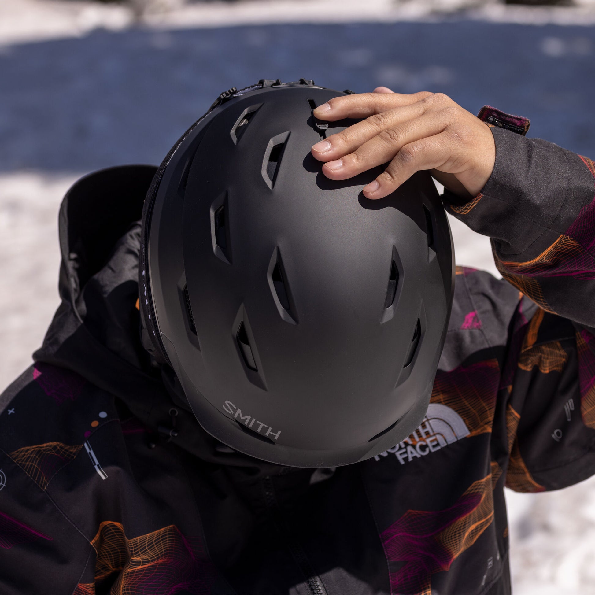 smith camber mips helmet men's charcoal m Level Snowboard odor lining Smith Camber Helmet - Matte