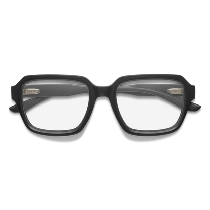 Linden RX, Matte Black + Clear