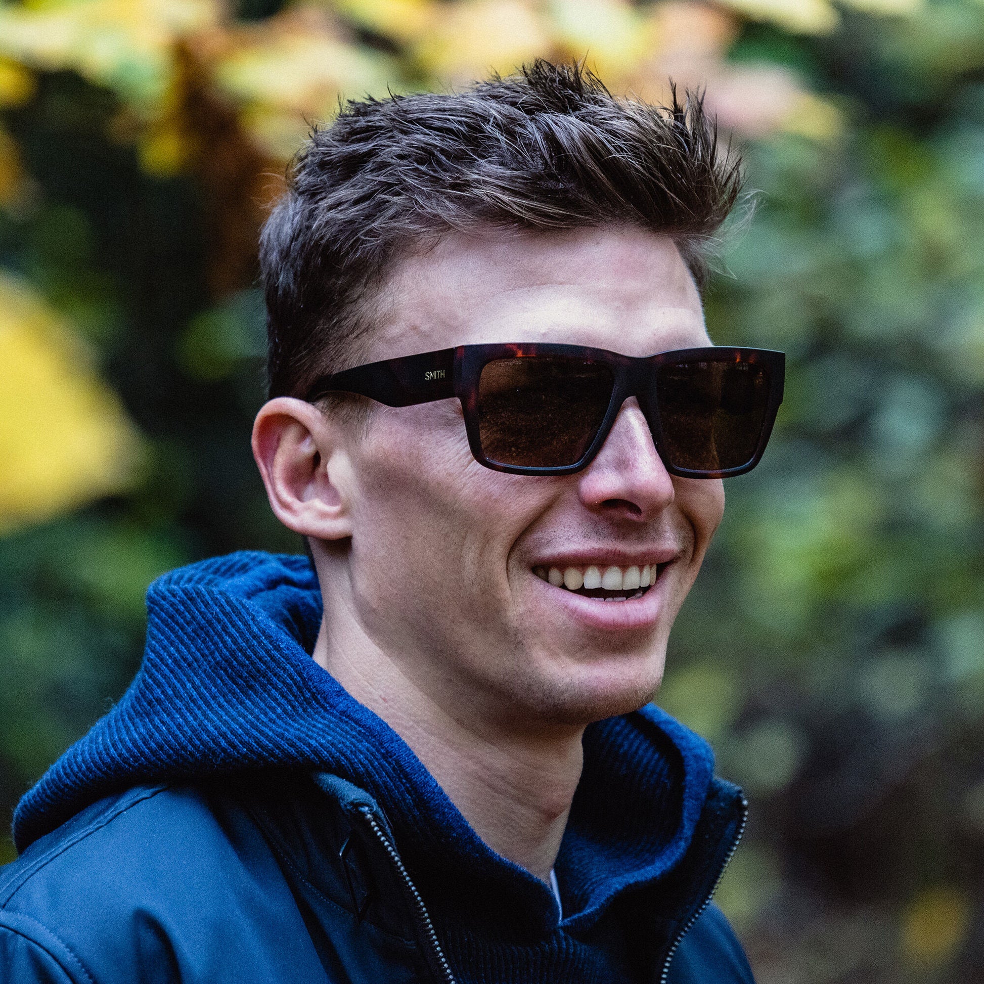 Lineup, Lunettes de soleil + Cristal de bois de rose | ChromaPop marron polarisé