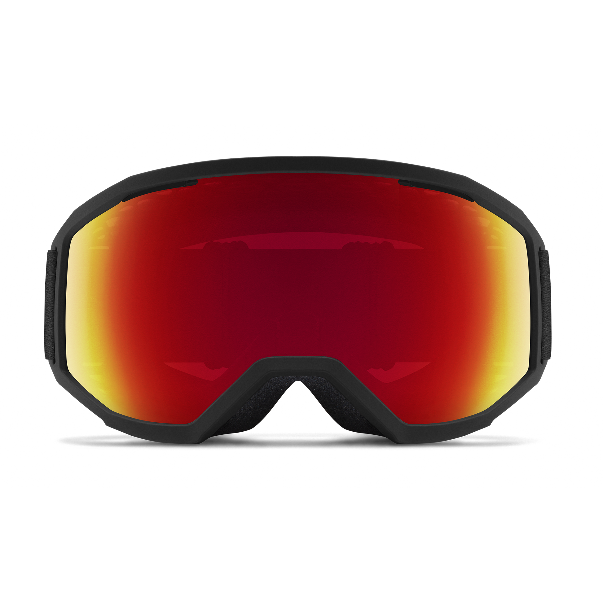 Loam MTB, Black | Red Mirror