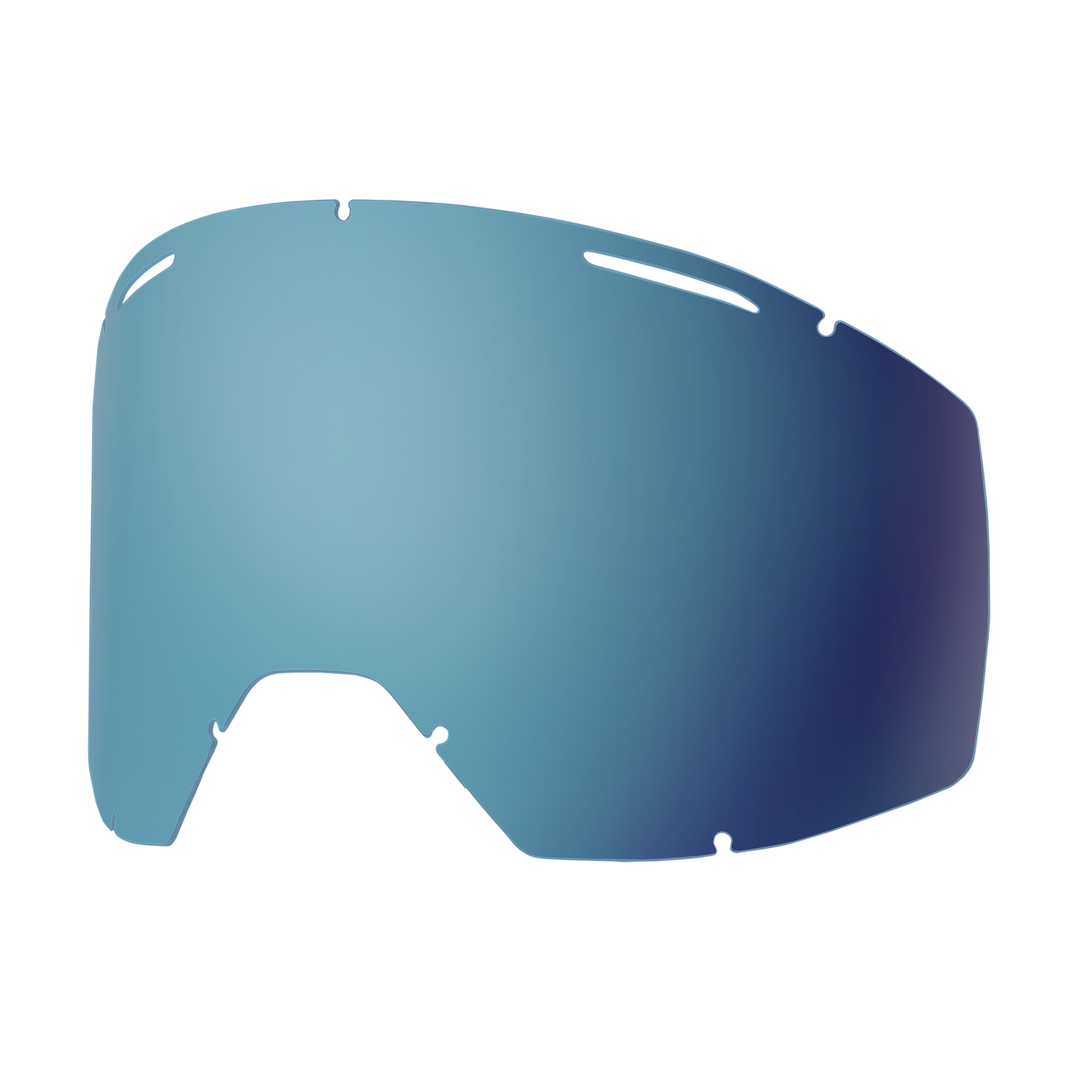 Loam MTB Replacement Lens, Red Mirror