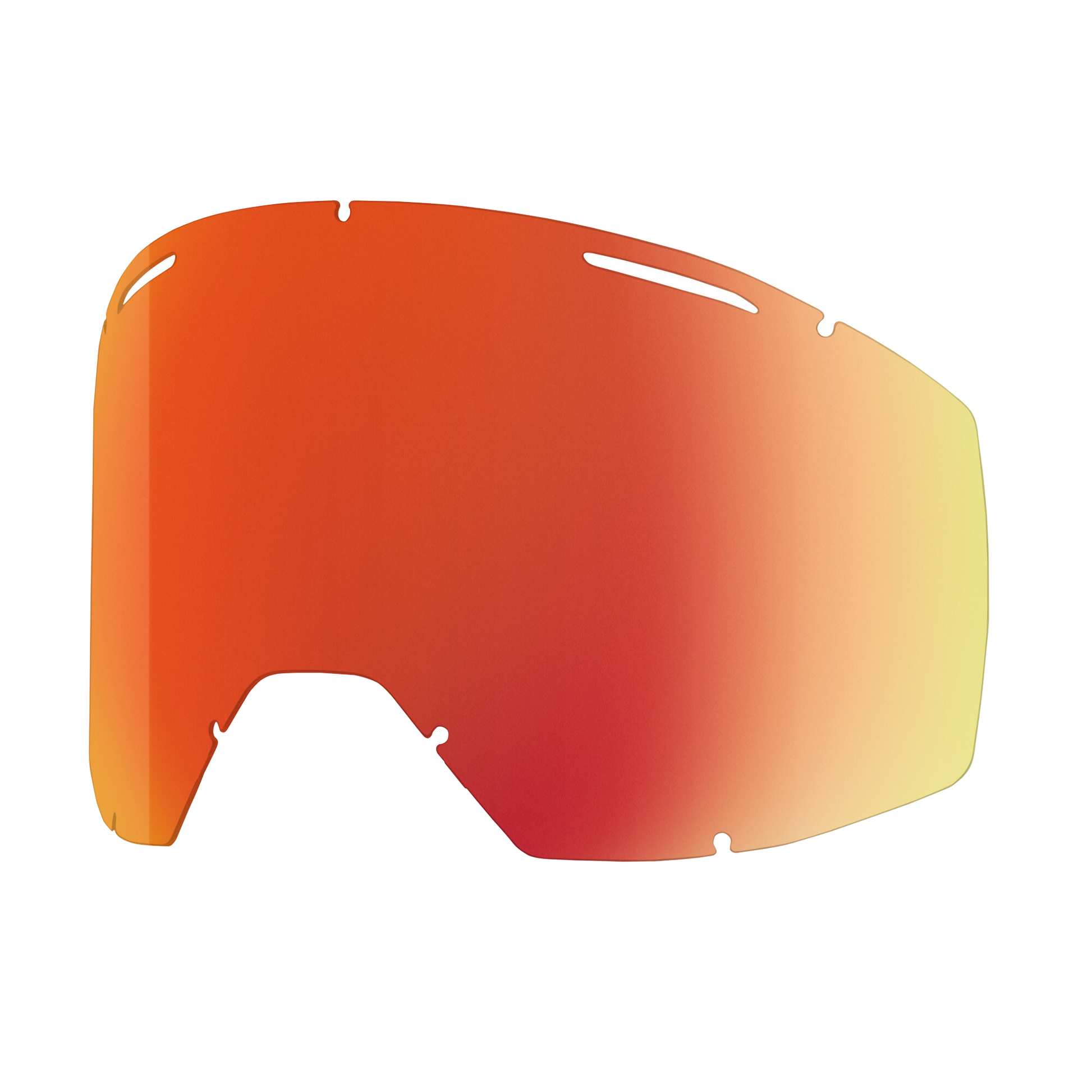 Loam MTB Replacement Lens, Red Mirror