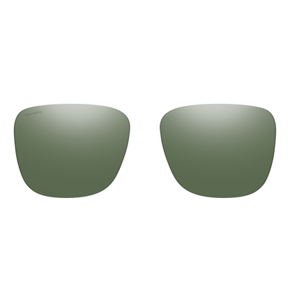 Lowdown 2 Sunglass Replacement Lens, ChromaPop Polarized Gray Green