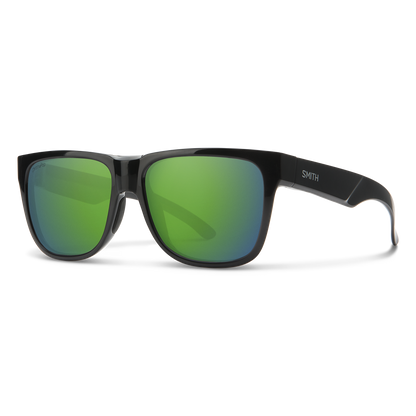 Lowdown 2 RX, Prescription + Matte Black + ChromaPop Polarized Green Mirror