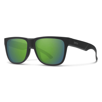 Lowdown 2 RX, Prescription + Matte Black + ChromaPop Polarized Green Mirror