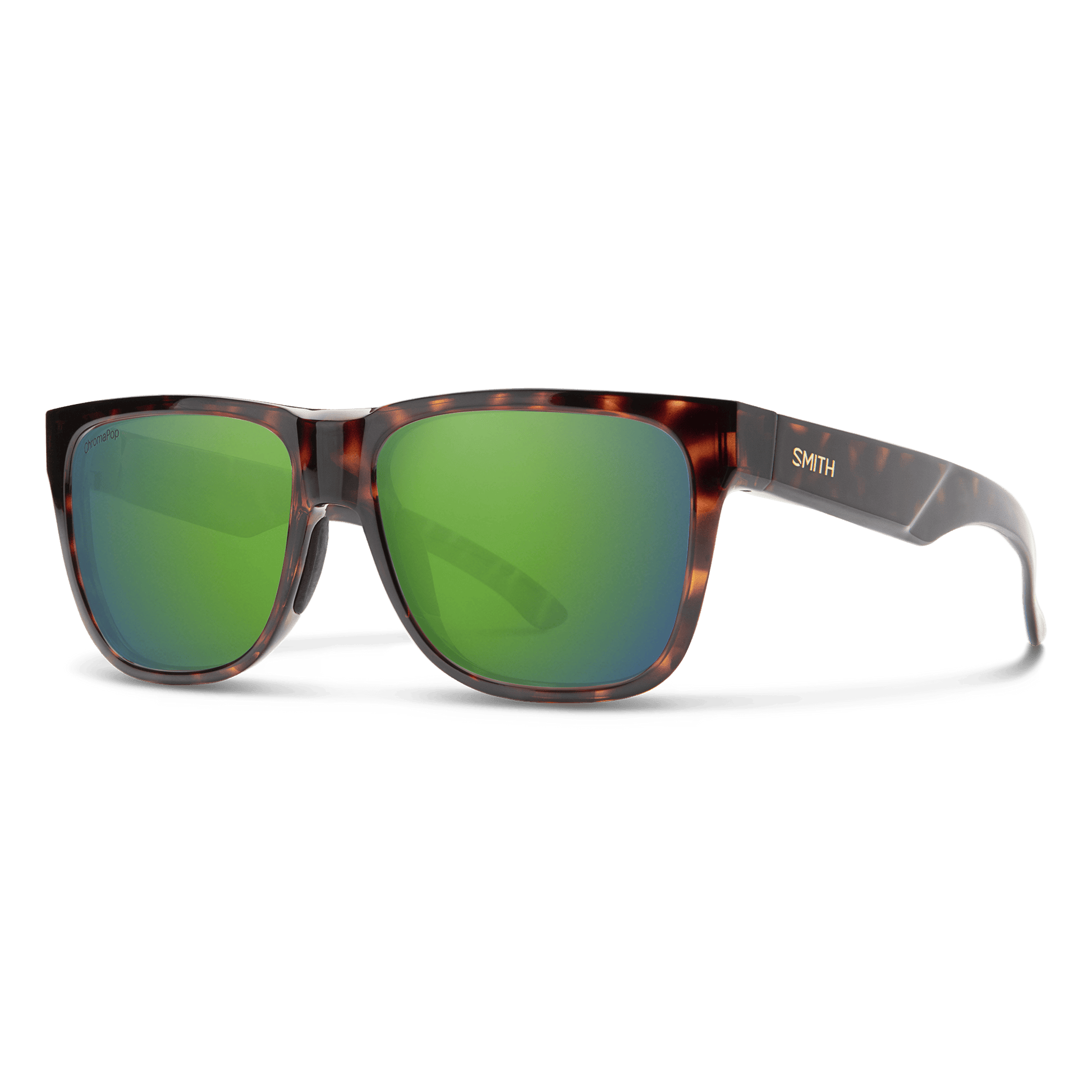 Lowdown 2 RX, Prescription + Matte Black + ChromaPop Polarized Green Mirror
