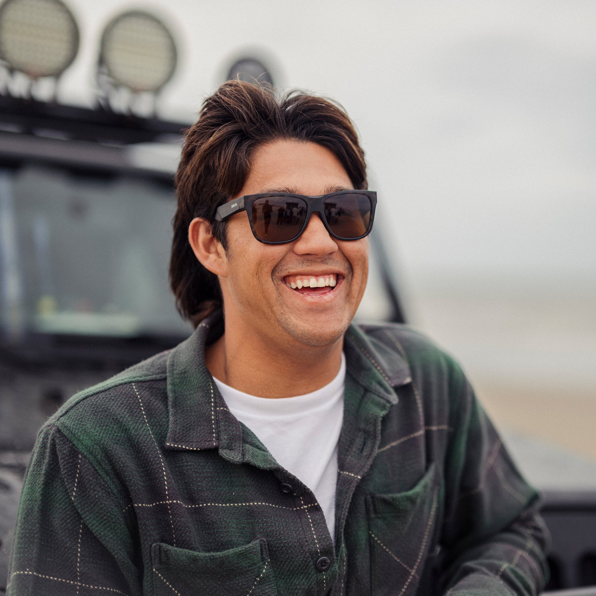 Lowdown 2, Sunglasses + Matte Black | ChromaPop Glass Polarized Blue Mirror