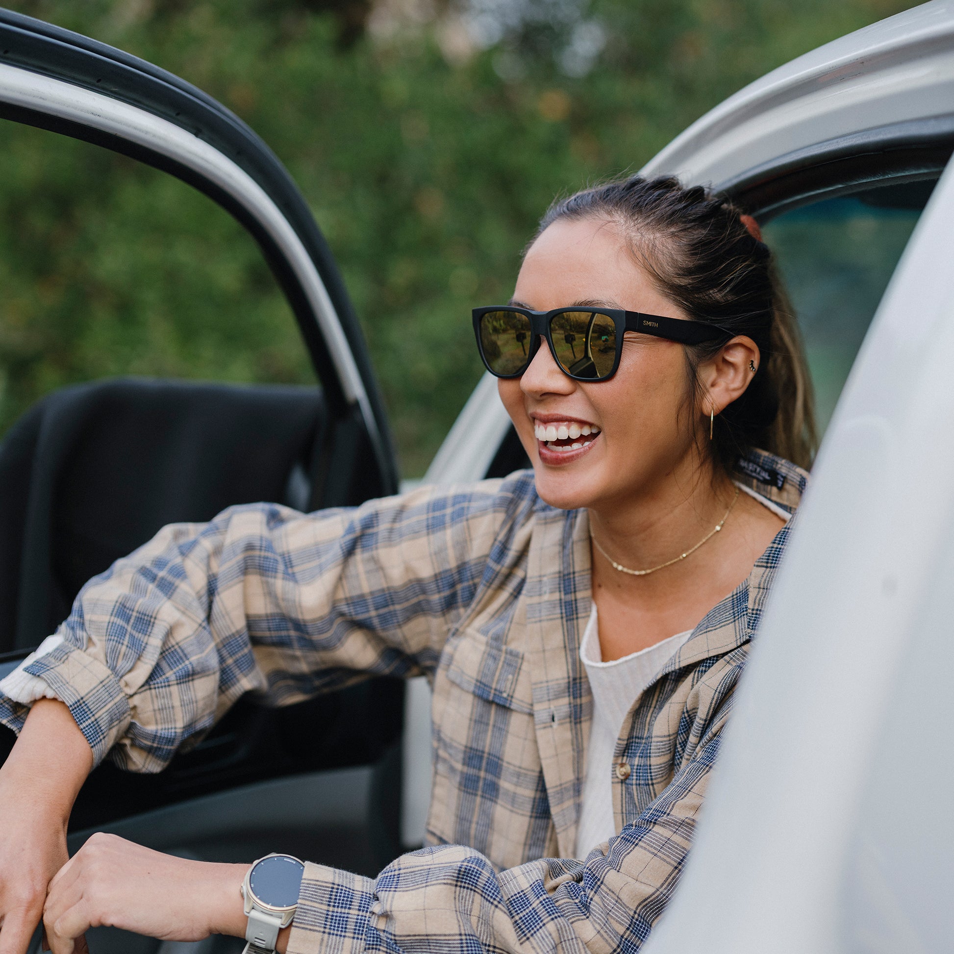 Lowdown Slim 2, Sunglasses + Matte Tortoise | ChromaPop Polarized Brown