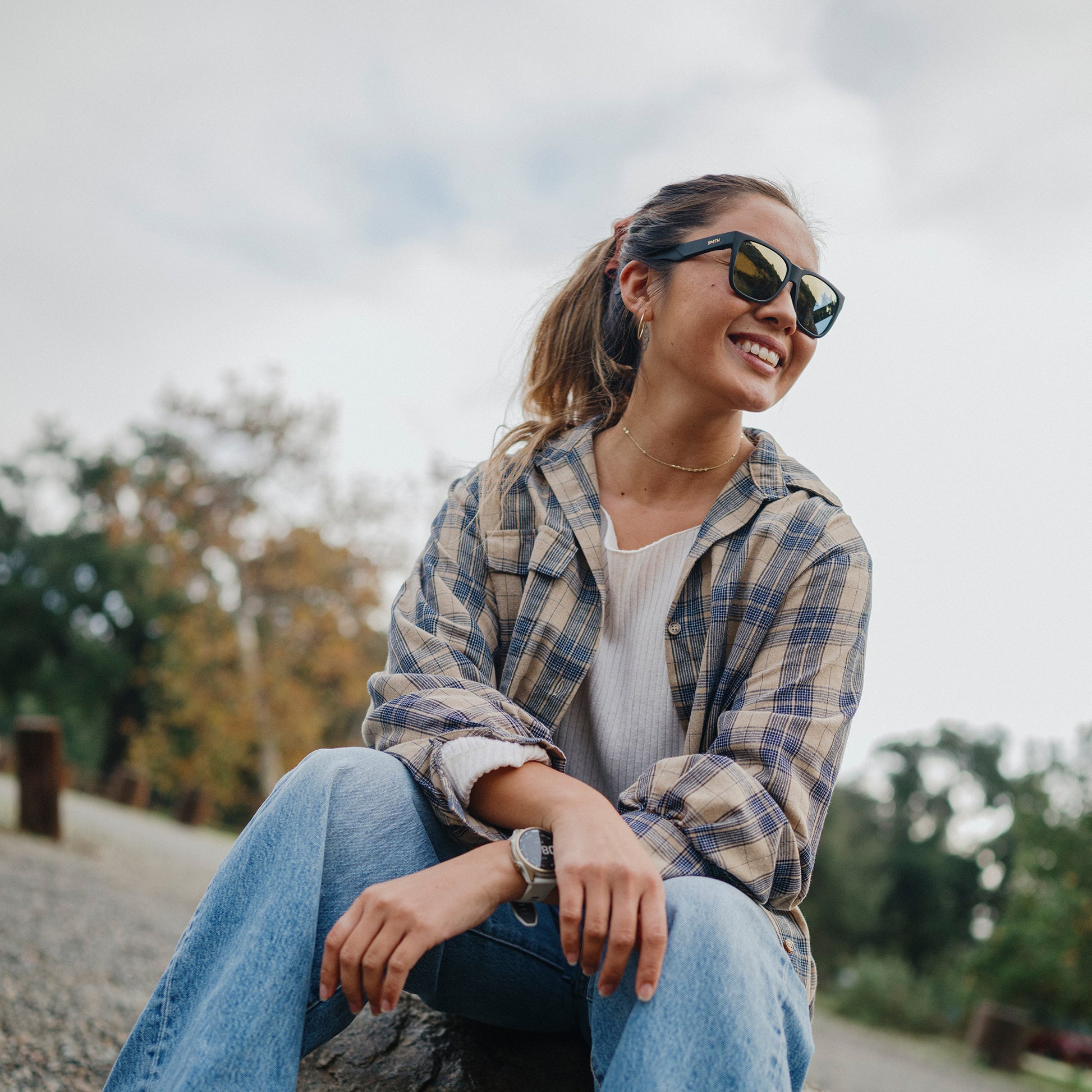 Lowdown Slim 2, Sunglasses + Matte Tortoise | ChromaPop Polarized Brown