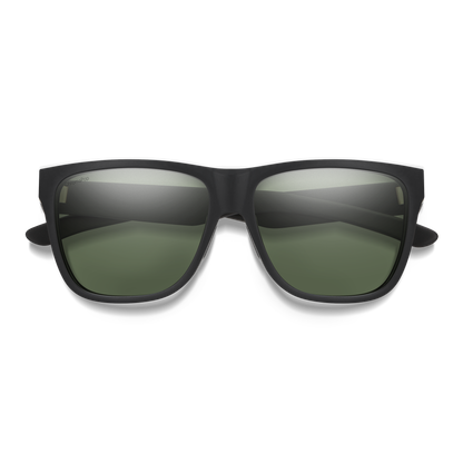 Lowdown XL 2, Sunglasses + Matte Black | ChromaPop Gray Green
