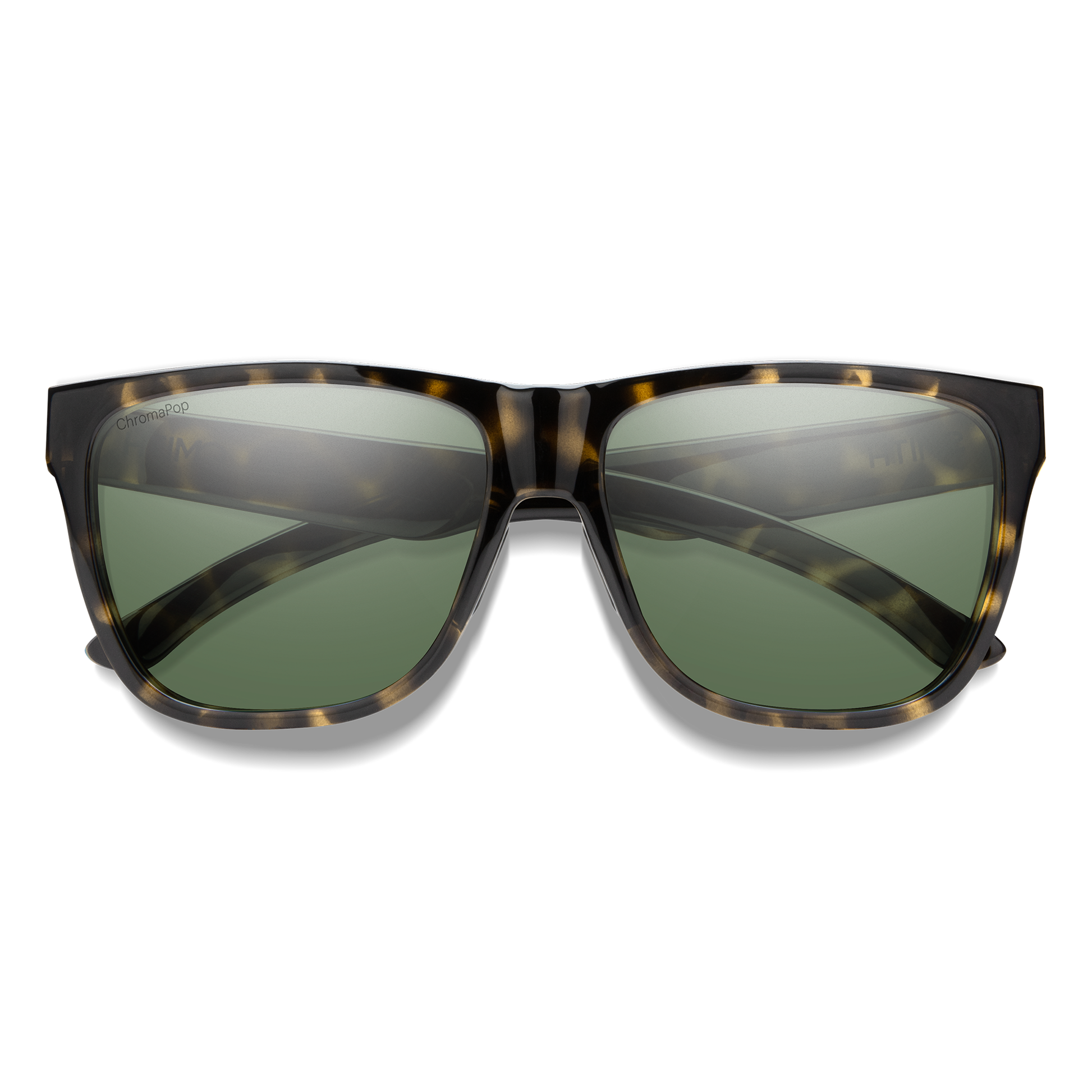Lowdown XL 2, Sunglasses + Matte Black | ChromaPop Gray Green
