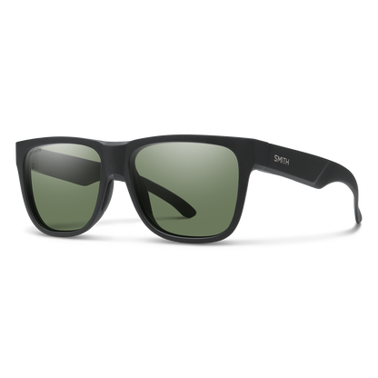 Lowdown 2, Sunglasses + Matte Black | ChromaPop Glass Polarized Blue Mirror