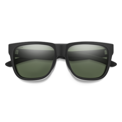 Lowdown 2, Sunglasses + Matte Black | ChromaPop Glass Polarized Blue Mirror