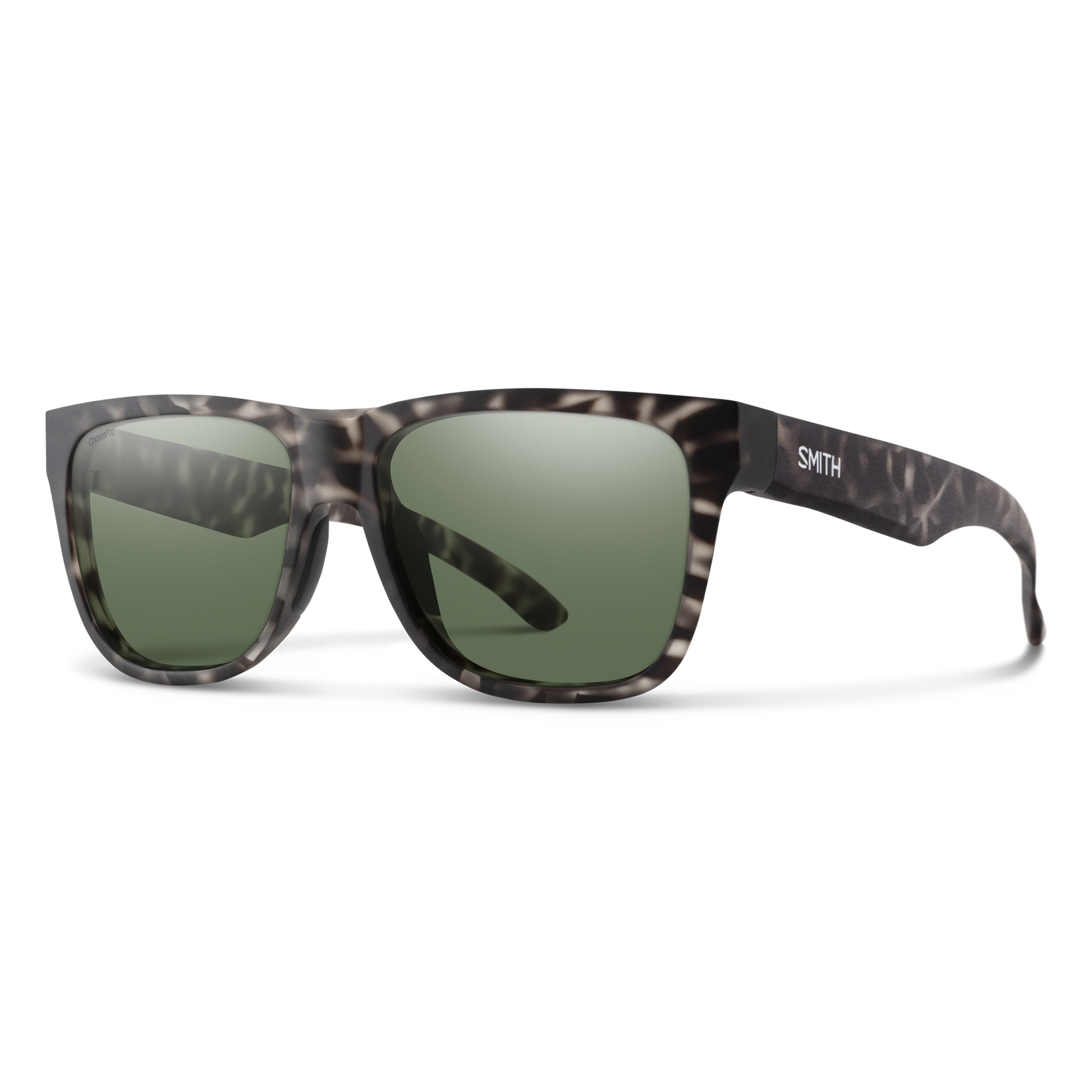 Lowdown 2, Sunglasses + Matte Black | ChromaPop Glass Polarized Blue Mirror