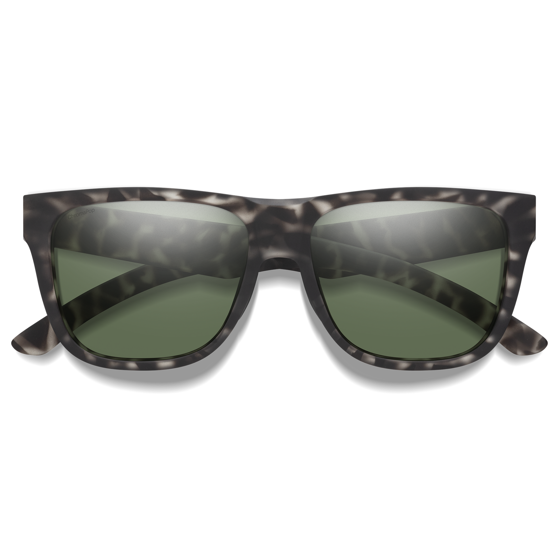 Lowdown 2, Sunglasses + Matte Black | ChromaPop Glass Polarized Blue Mirror