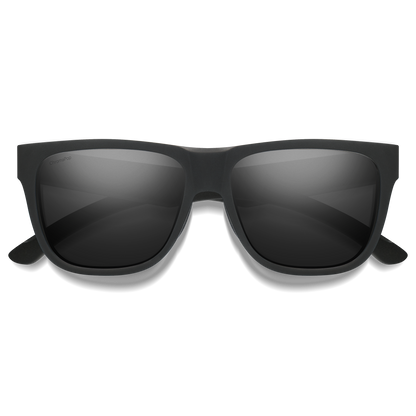 Lowdown 2, Sunglasses + Matte Black | ChromaPop Glass Polarized Blue Mirror