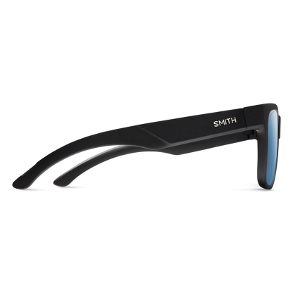 Lowdown 2, Sunglasses + Matte Black | ChromaPop Glass Polarized Blue Mirror