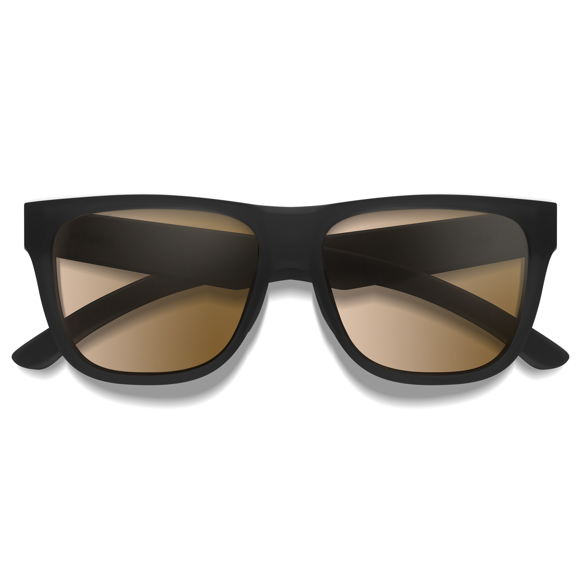 Lowdown 2, Sunglasses + Matte Black | ChromaPop Glass Polarized Blue Mirror