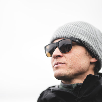 Lowdown 2, Sunglasses + Matte Black | ChromaPop Glass Polarized Black