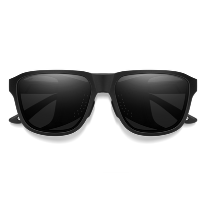 Embark, Sunglasses + Matte Black | ChromaPop Glacier Photochromic Copper Blue Mirror