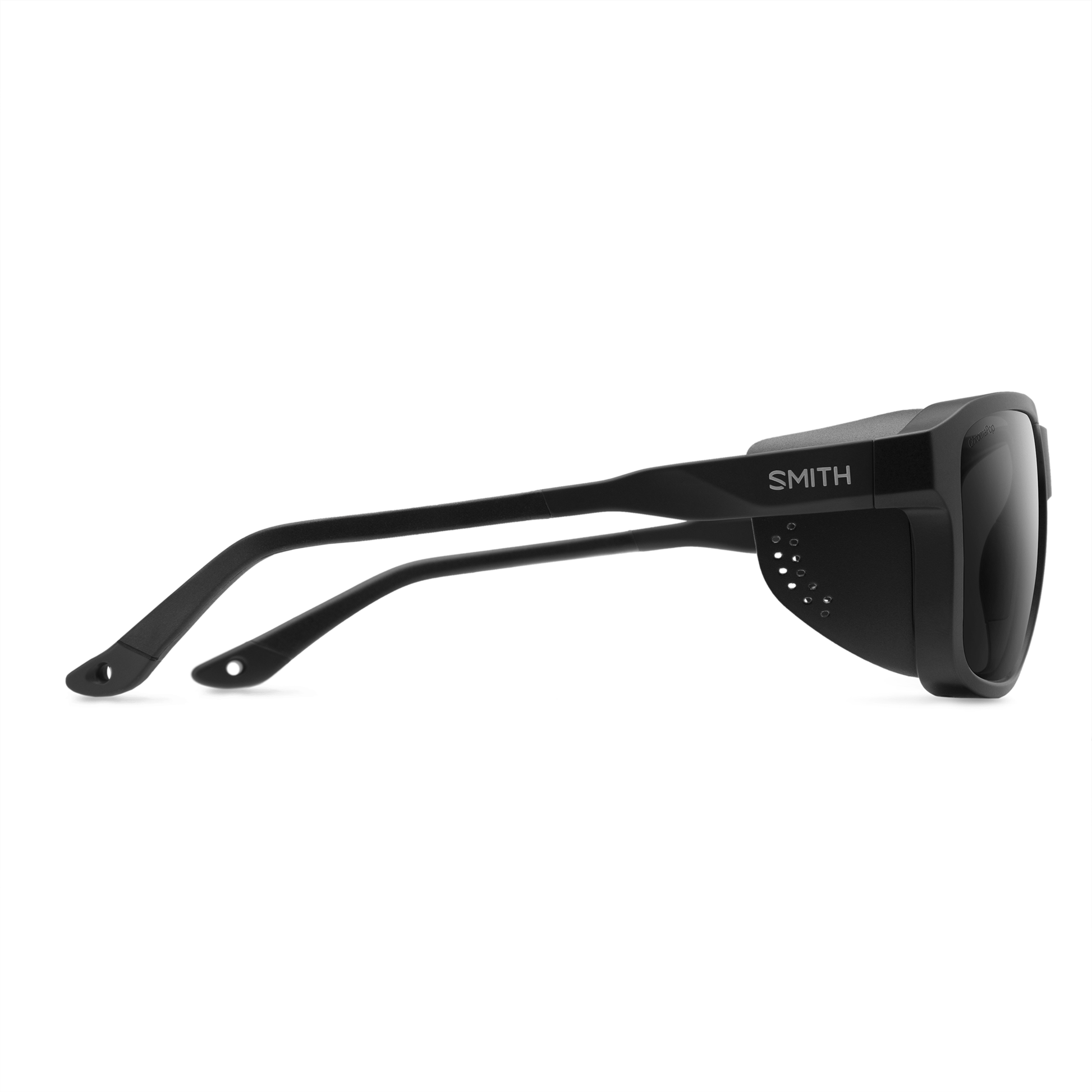 Embark, Sunglasses + Matte Black | ChromaPop Glacier Photochromic Copper Blue Mirror