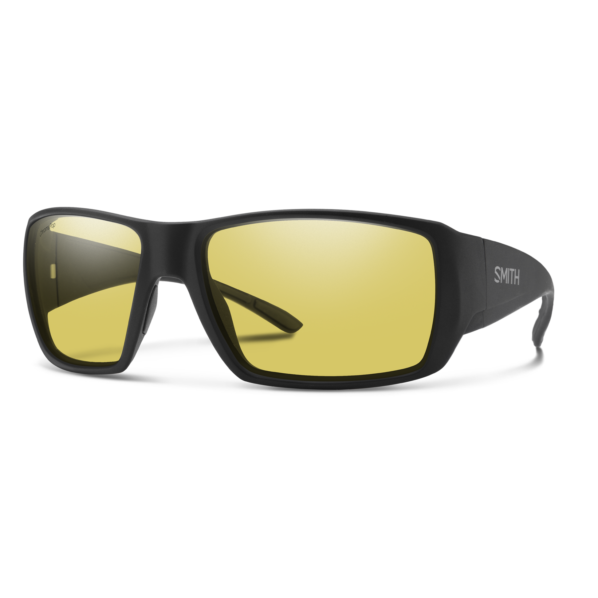 Guide's Choice XL, Sunglasses + Matte Black | ChromaPop Polarized Gray Green