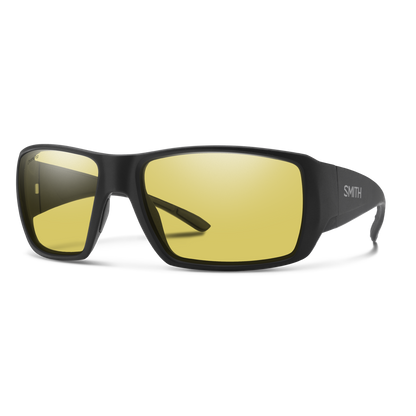 Guide's Choice XL, Sunglasses + Matte Black | ChromaPop Polarized Gray Green