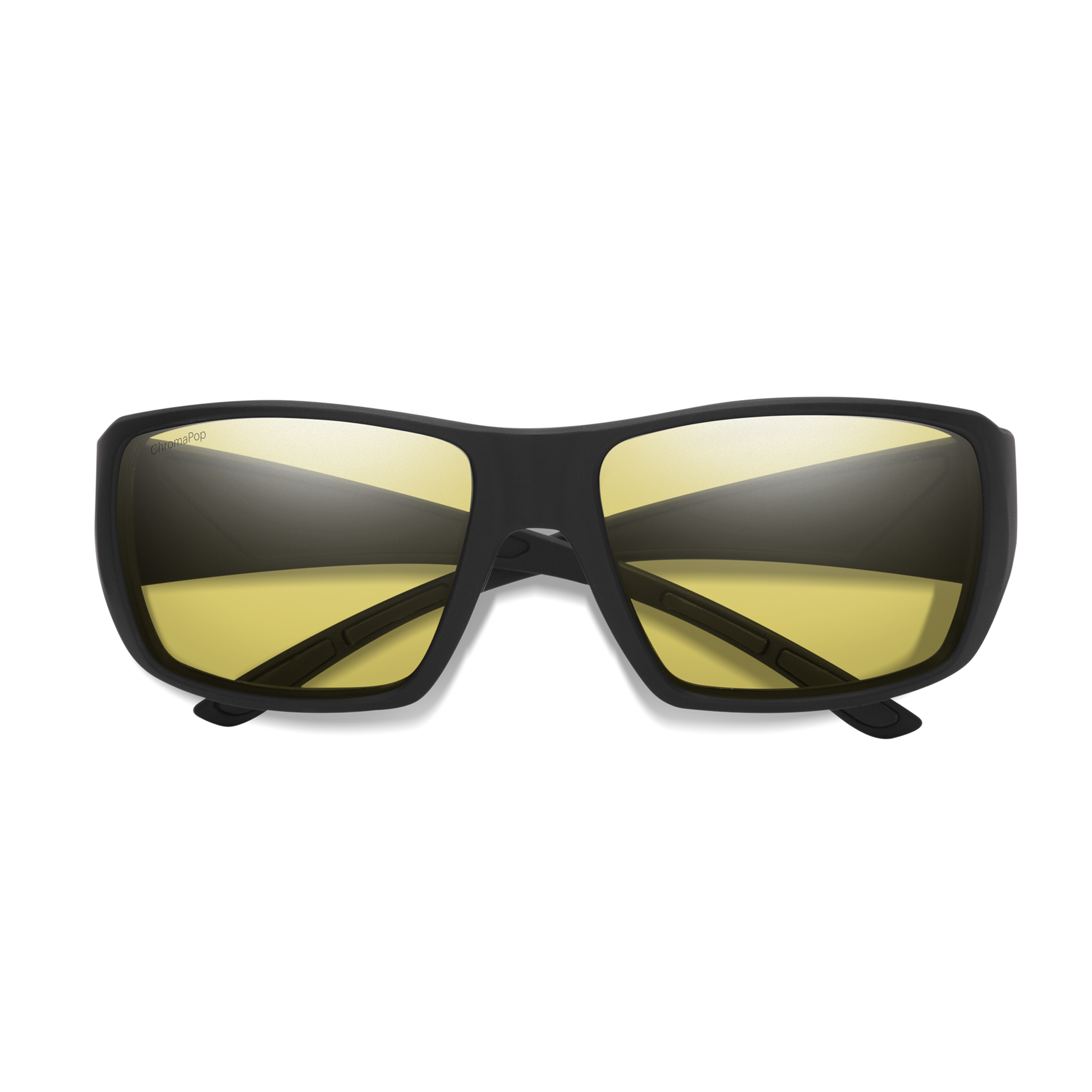 Guide's Choice XL, Sunglasses + Matte Black | ChromaPop Polarized Gray Green