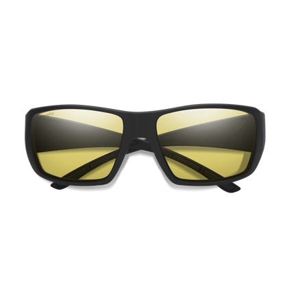 Guide's Choice XL, Sunglasses + Matte Black | ChromaPop Polarized Gray Green