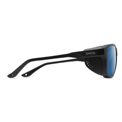 Embark, Sunglasses + Matte Black | ChromaPop Glacier Photochromic Copper Blue Mirror