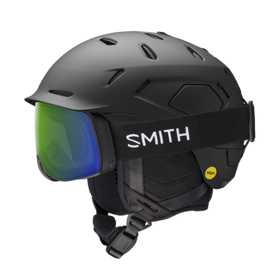 Smith Optics Nexus MIPS Ski Helmet with goggles