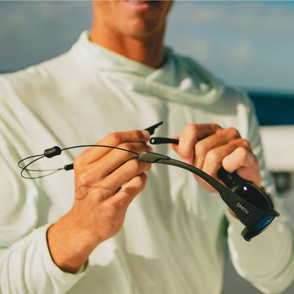 Hookset, Lunettes de soleil + Écaille mate | Verre ChromaPop polarisé vert miroir