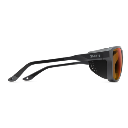 Embark, Sunglasses + Matte Black | ChromaPop Glacier Photochromic Copper Blue Mirror