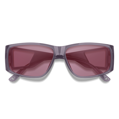 Monroe Peak, Matte Black | ChromaPop Low Light Rose Blue Mirror