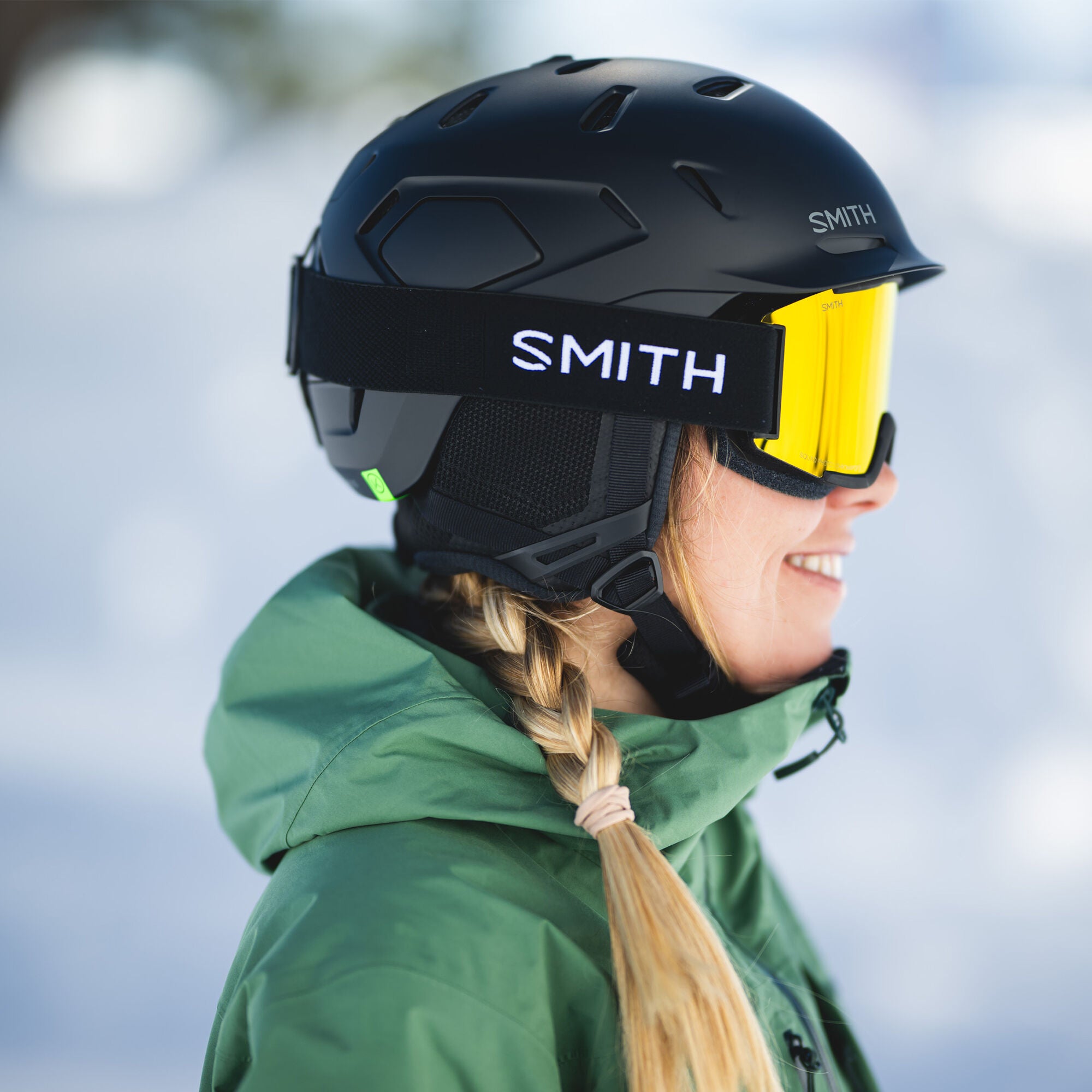 Smith Optics Nexus Casco MIPS - Opaco Chalk Slate, Taglia XL (63-67 Cm) - Modello 2024/2025