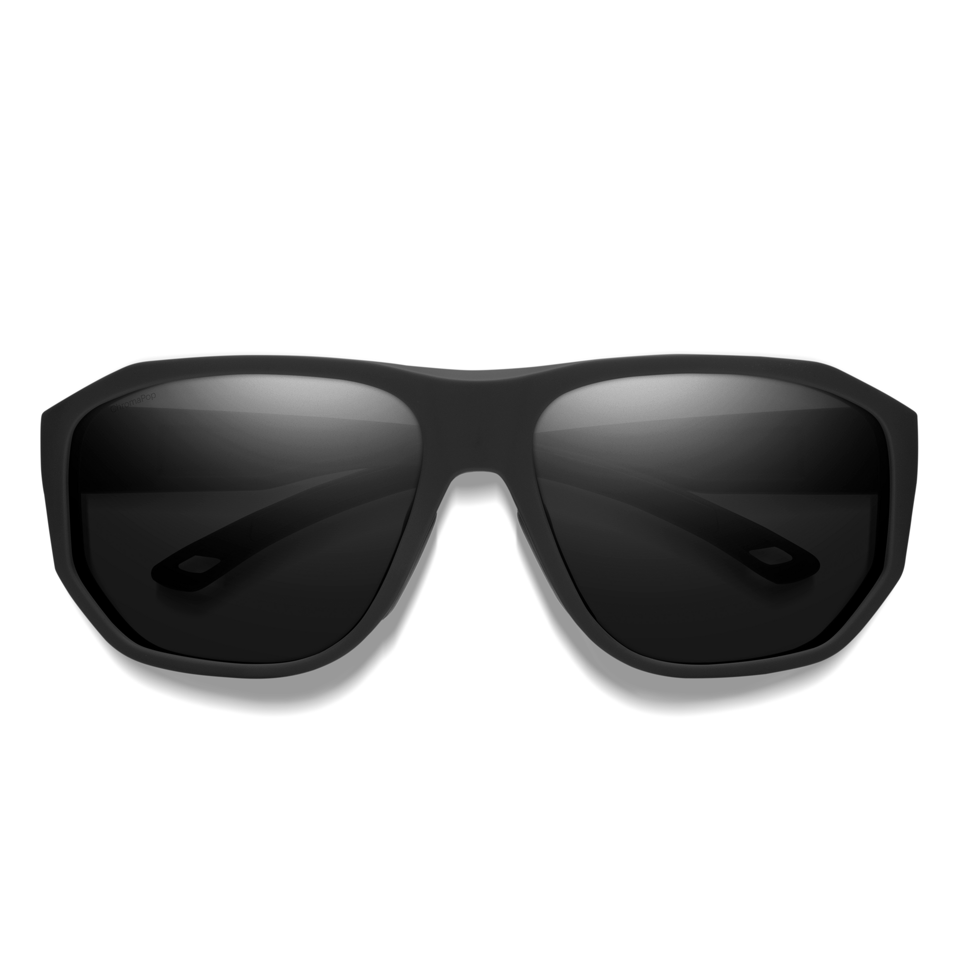 Outrigger RX, Prescription + Matte Black + ChromaPop Polarized Green Mirror