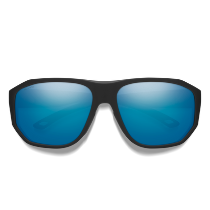 Outrigger RX, Prescription + Matte Black + ChromaPop Polarized Green Mirror