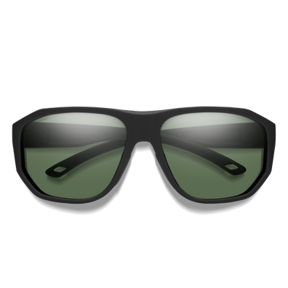 Outrigger RX, Prescription + Matte Black + ChromaPop Polarized Green Mirror