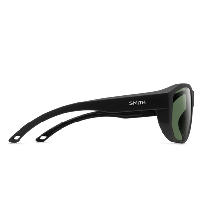 Outrigger RX, Prescription + Matte Black + ChromaPop Polarized Green Mirror