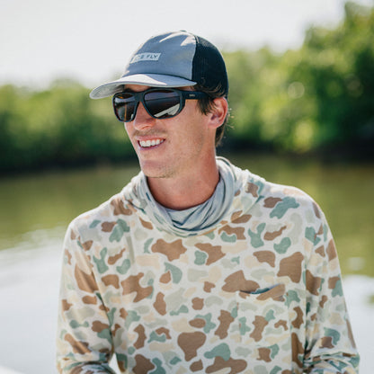 Outrigger RX, Prescription + Matte Black + ChromaPop Polarized Green Mirror