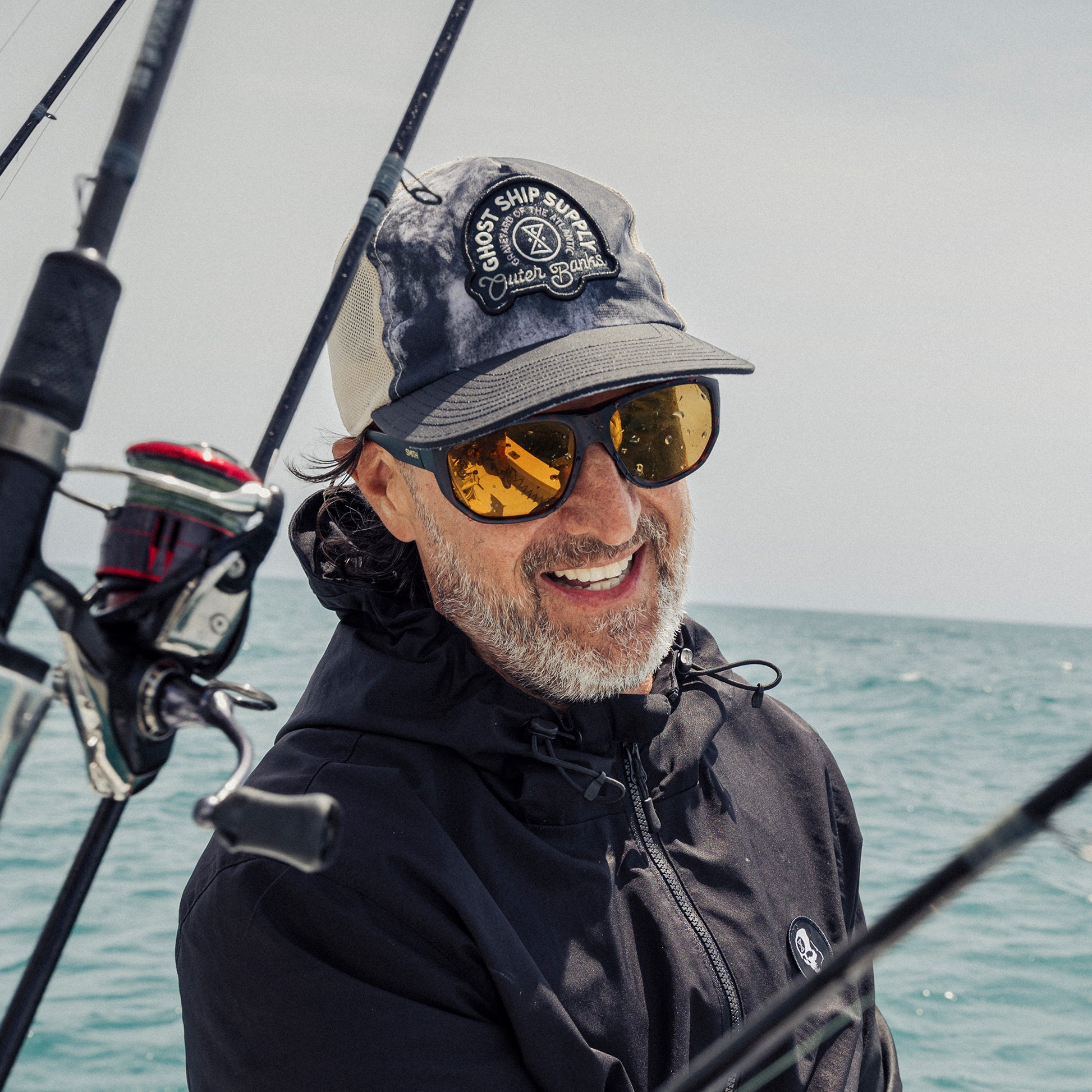 Outrigger RX, Prescription + Matte Black + ChromaPop Polarized Green Mirror