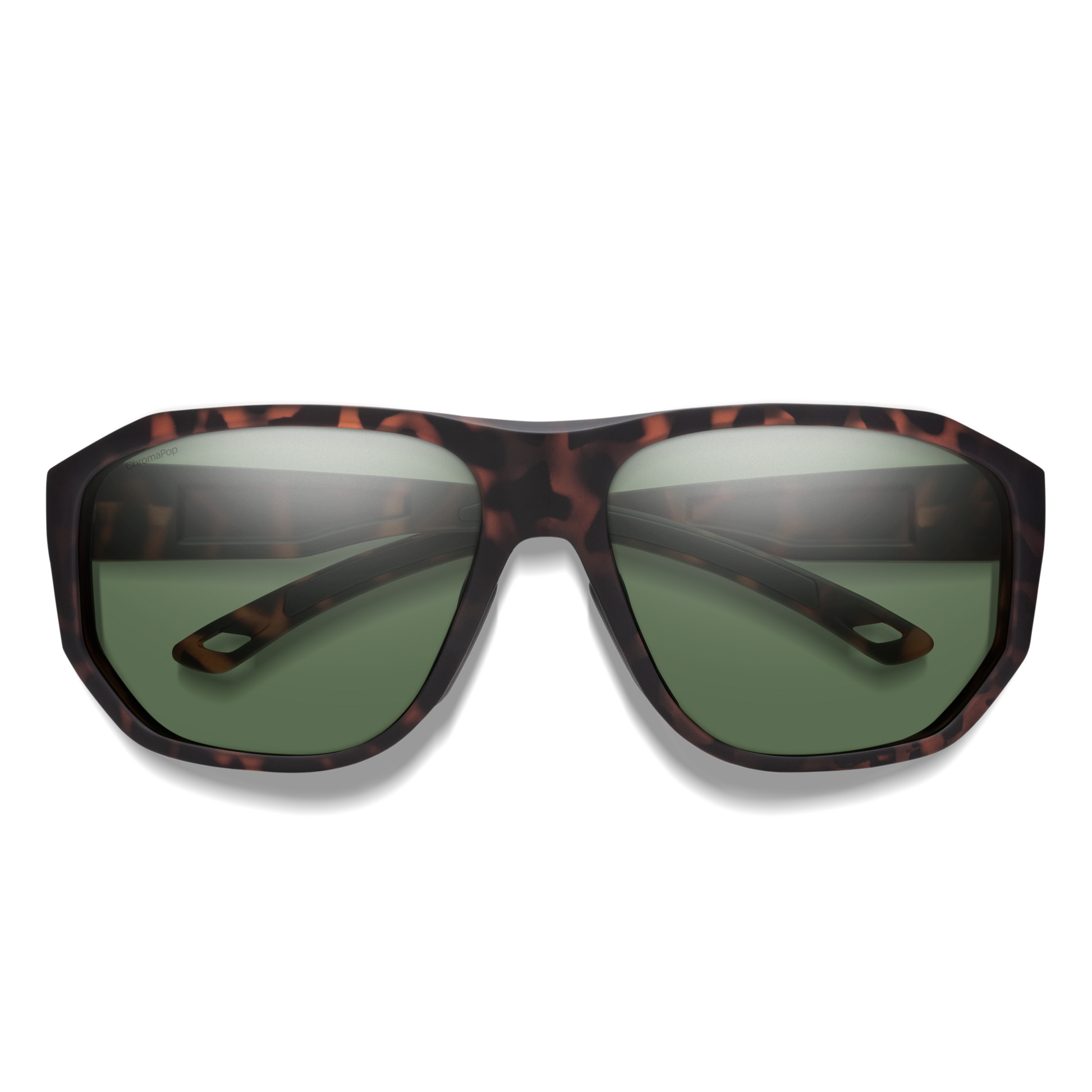 Outrigger RX, Prescription + Matte Black + ChromaPop Polarized Green Mirror