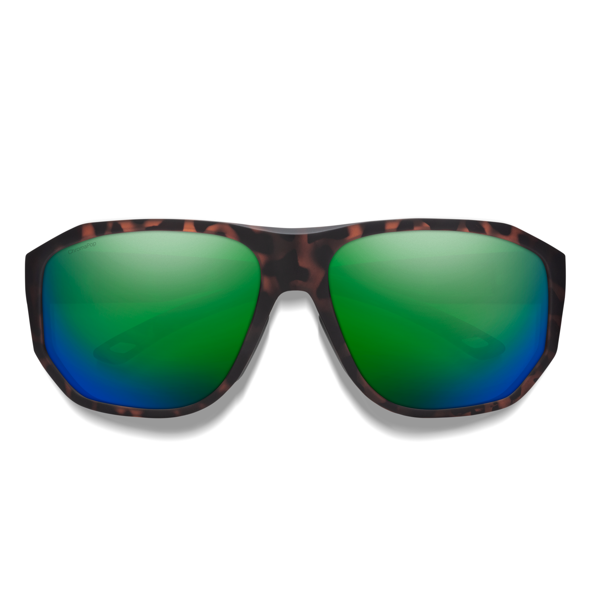 Outrigger RX, Prescription + Matte Black + ChromaPop Polarized Green Mirror