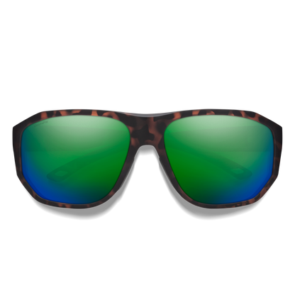 Outrigger RX, Prescription + Matte Black + ChromaPop Polarized Green Mirror