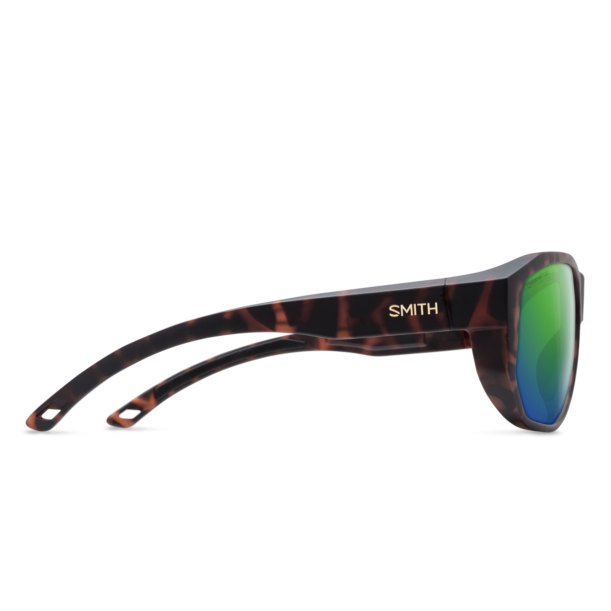 Outrigger RX, Prescription + Matte Black + ChromaPop Polarized Green Mirror