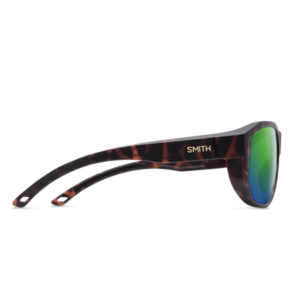 Outrigger RX, Prescription + Matte Black + ChromaPop Polarized Green Mirror