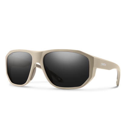 Outrigger, Sunglasses + Matte Black | ChromaPop Glass Polarized Blue Mirror