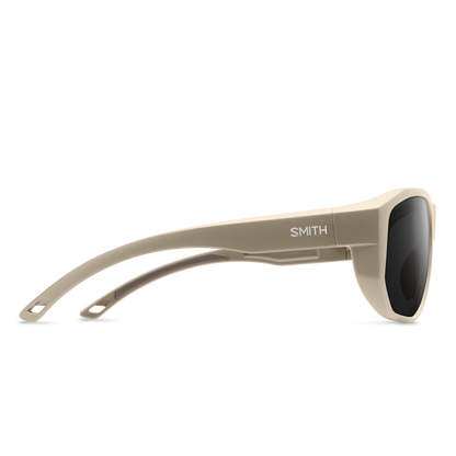 Outrigger, Sunglasses + Matte Black | ChromaPop Glass Polarized Blue Mirror